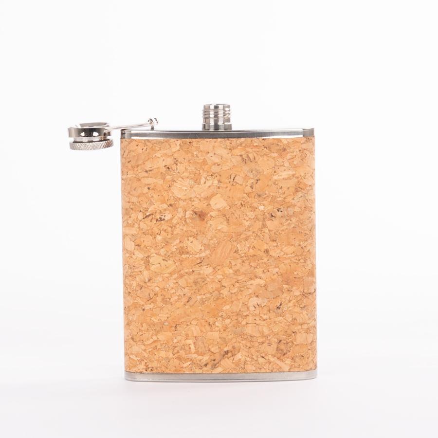 Petaca licorera "Cork" 8 oz - Imagen 2