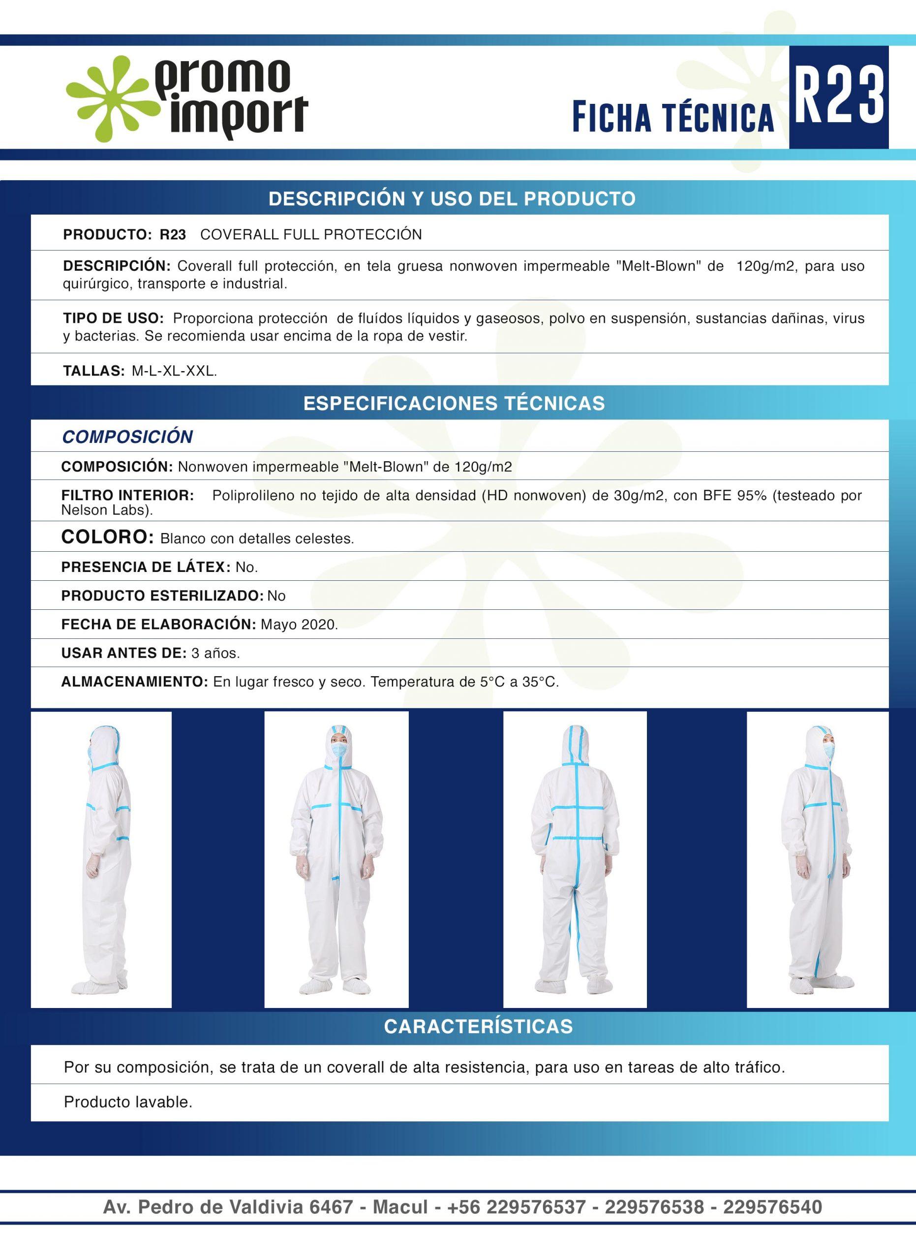 Overol Desechable de Protección - Imagen 9