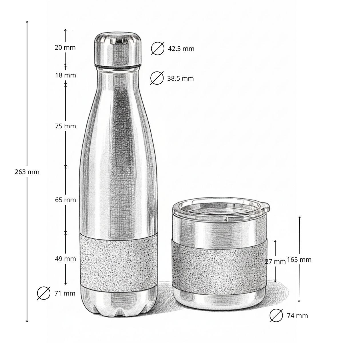 Set NARA: Botella y Mug Eco - Imagen 7
