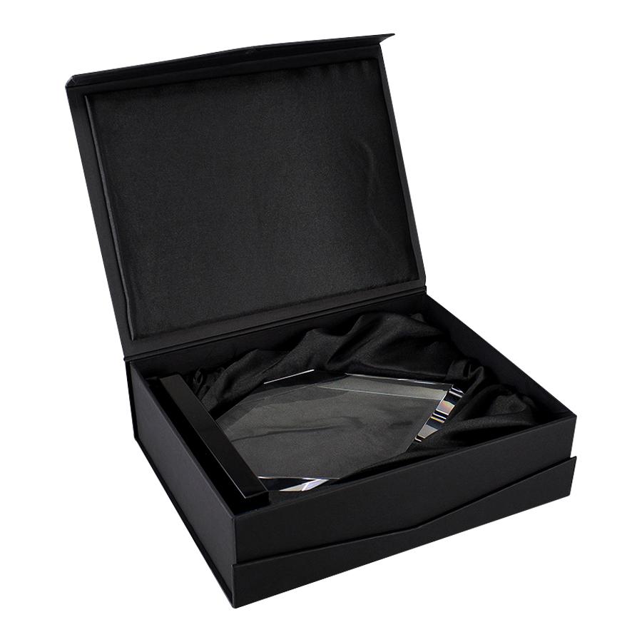 Trofeo Galvano Cristal Black Diamond - Imagen 2
