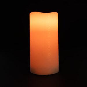 Vela LED Decorativa de Parafina 15 x 7,3 cm