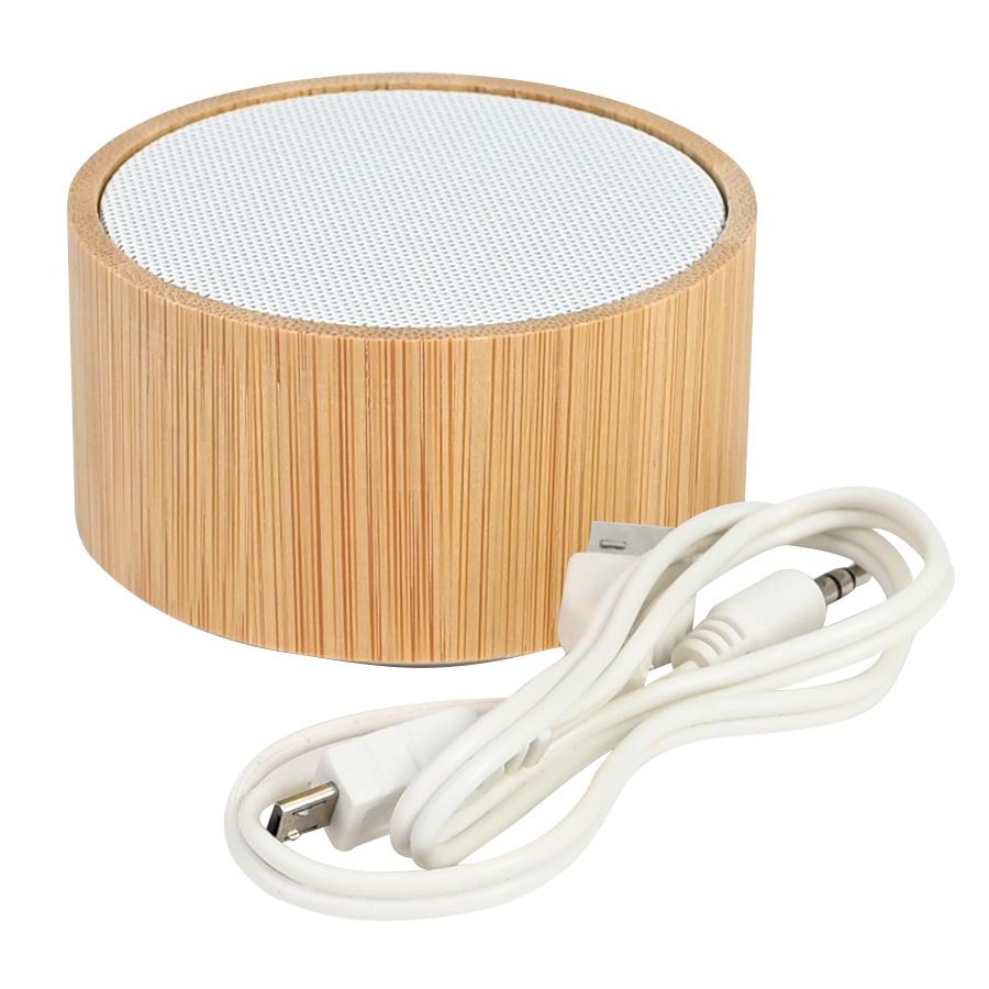 Parlante Altavoz Bluetooth de Bamboo "Flow" - Imagen 2