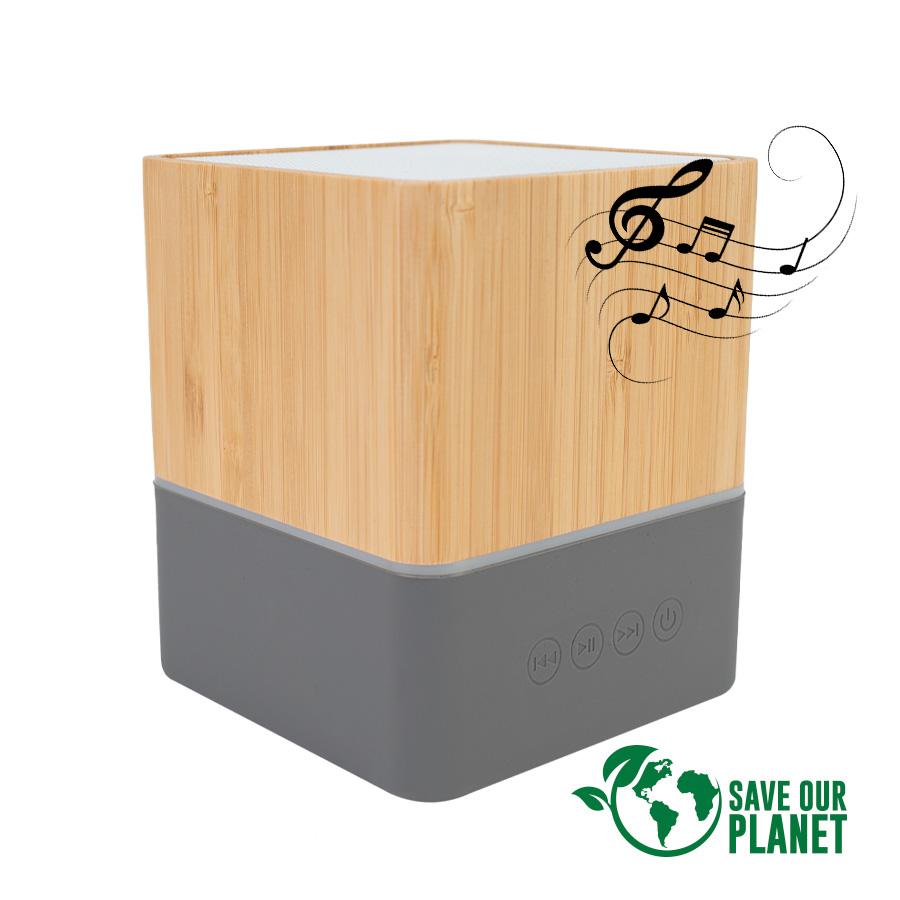 Parlante Altavoz grande de Bamboo "Great"
