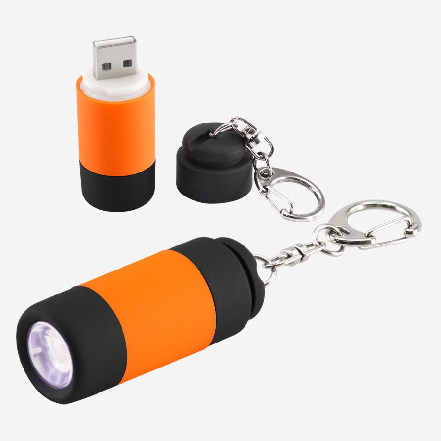 Llavero-Linterna LED Cargador USB - Imagen 5