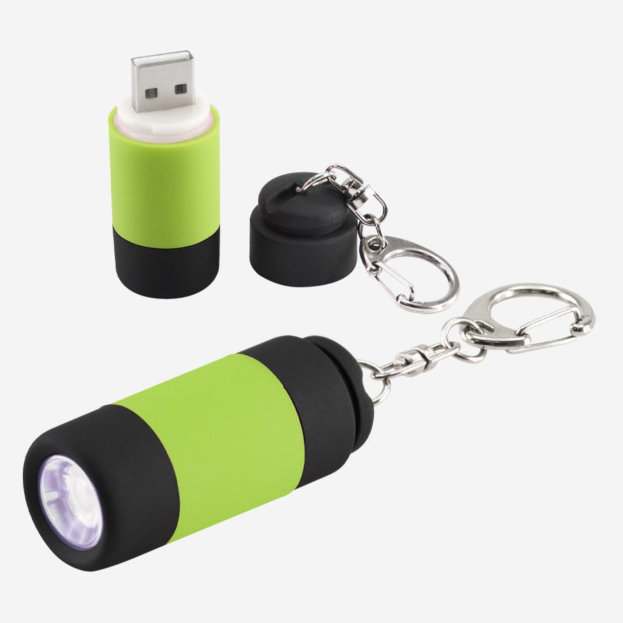 Llavero-Linterna LED Cargador USB - Imagen 4