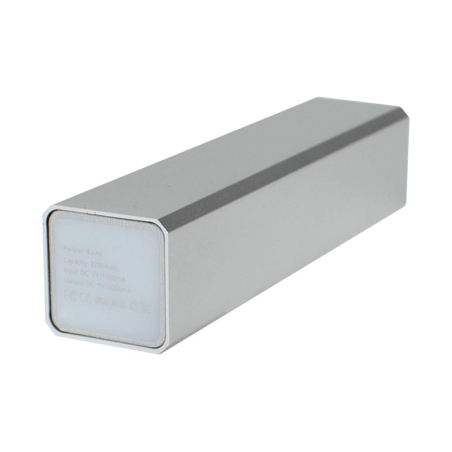 Cargador Power Bank metálico 2200mAh - Imagen 3