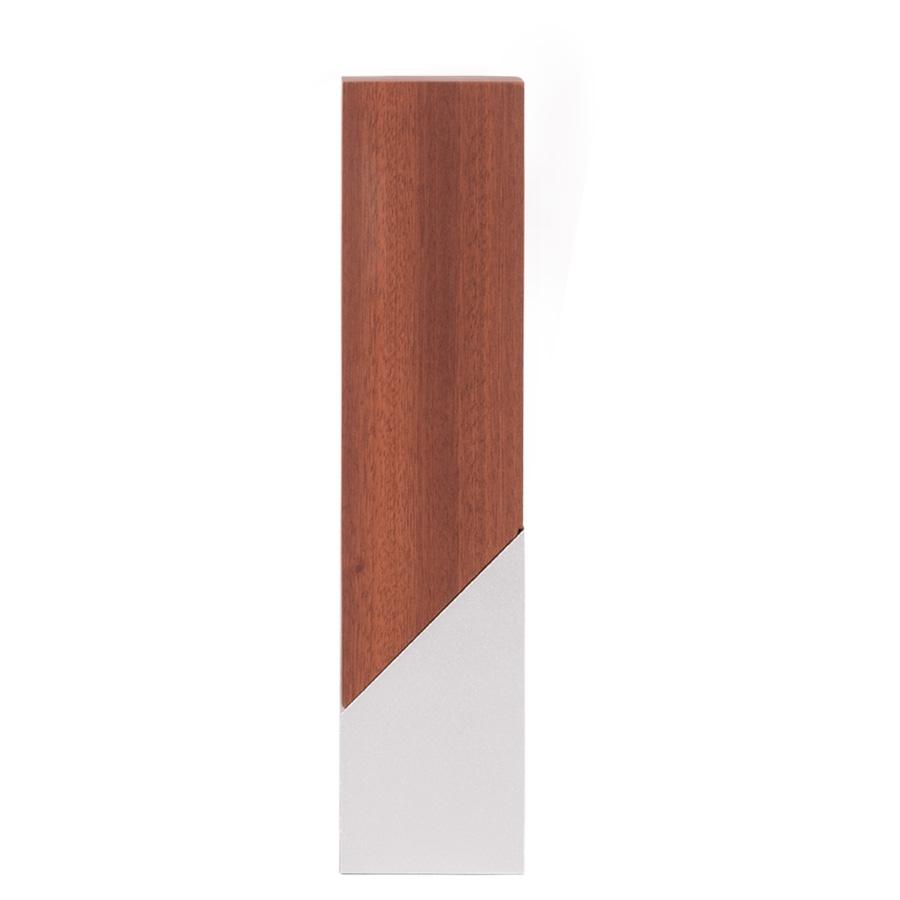 Bloque Trofeo de Acero y Madera "Lukas" - Imagen 5