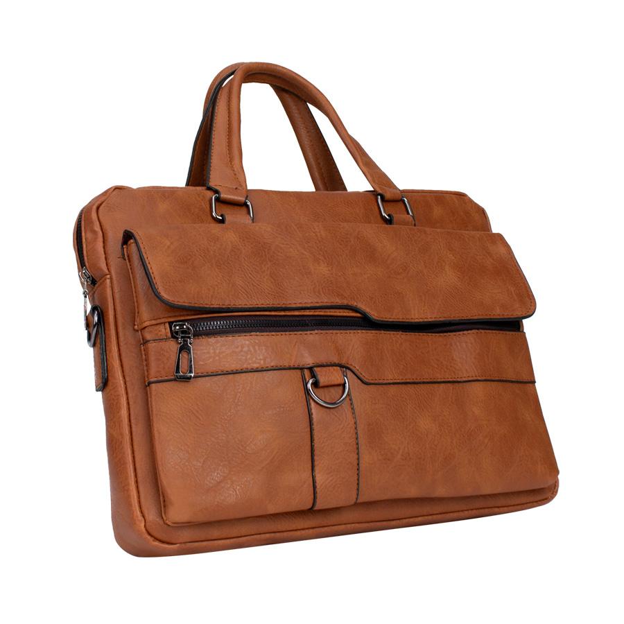 Maletín ejecutivo porta-notebook de Eco-cuero "Bronson" 6.5L - Imagen 5