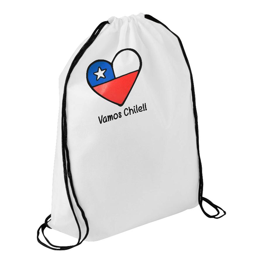 Mochila tipo Morral Vamos Chile!! - Imagen 3