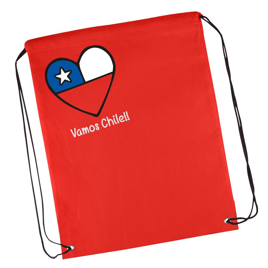 Mochila tipo Morral Vamos Chile!! - Imagen 5