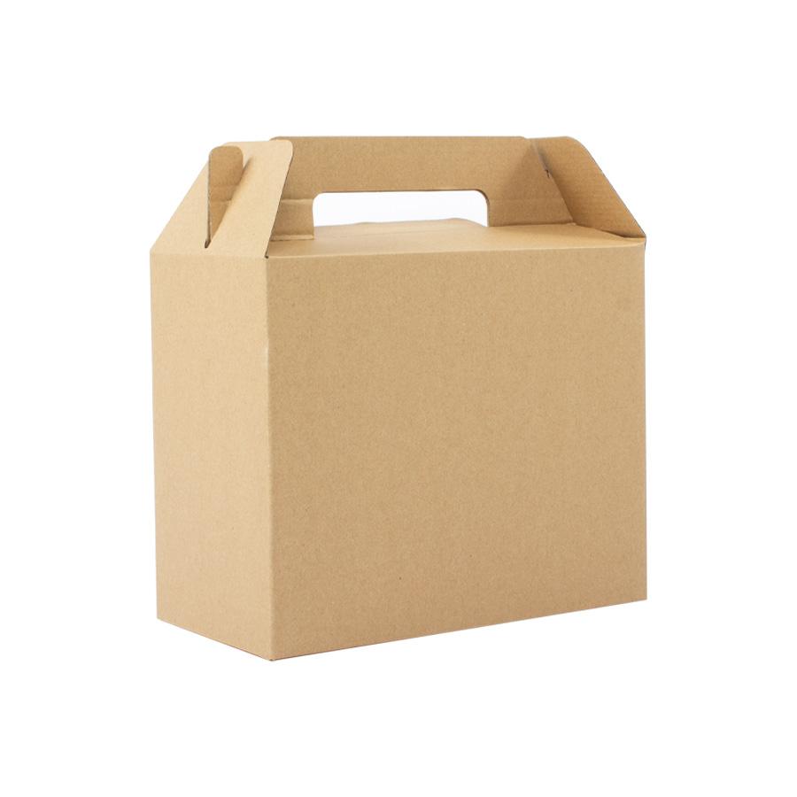 Caja autoarmable con asas, 25x20x12 cm - Imagen 4
