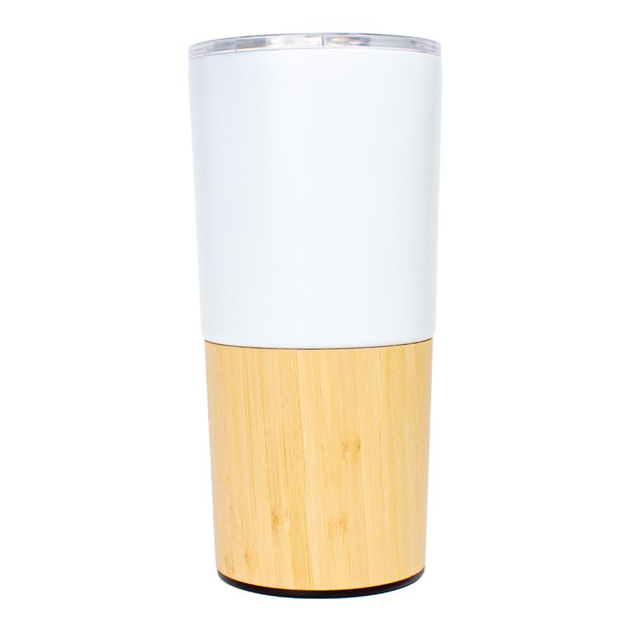 Mug metálico/bamboo "Aurus" 500cc - Imagen 2