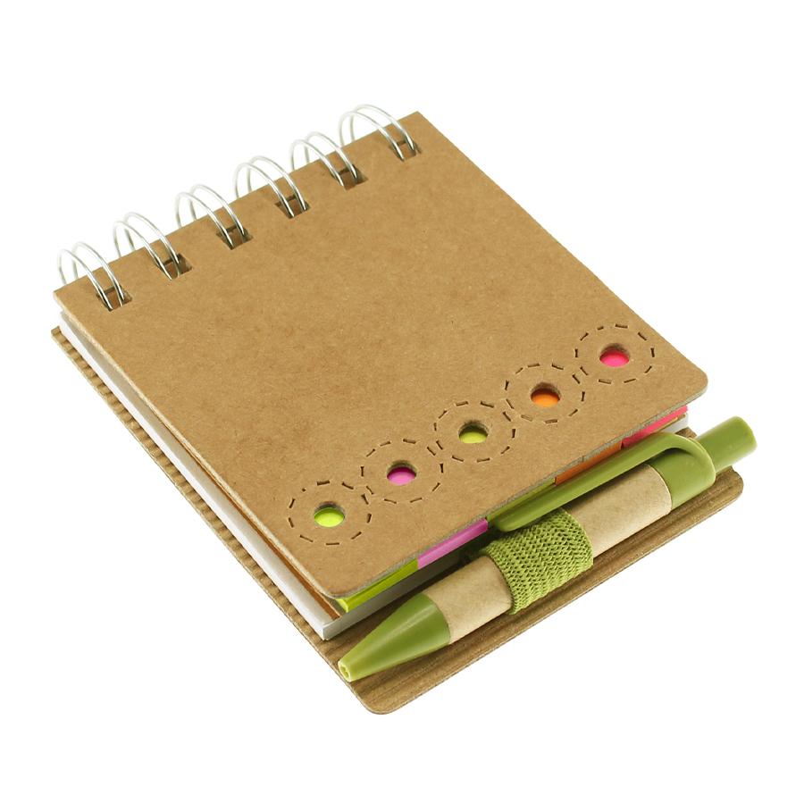 Memo Set Ecológico con Bolígrafo - Imagen 3