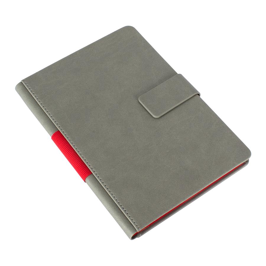 Cuaderno Gris cierre imantado - Imagen 5