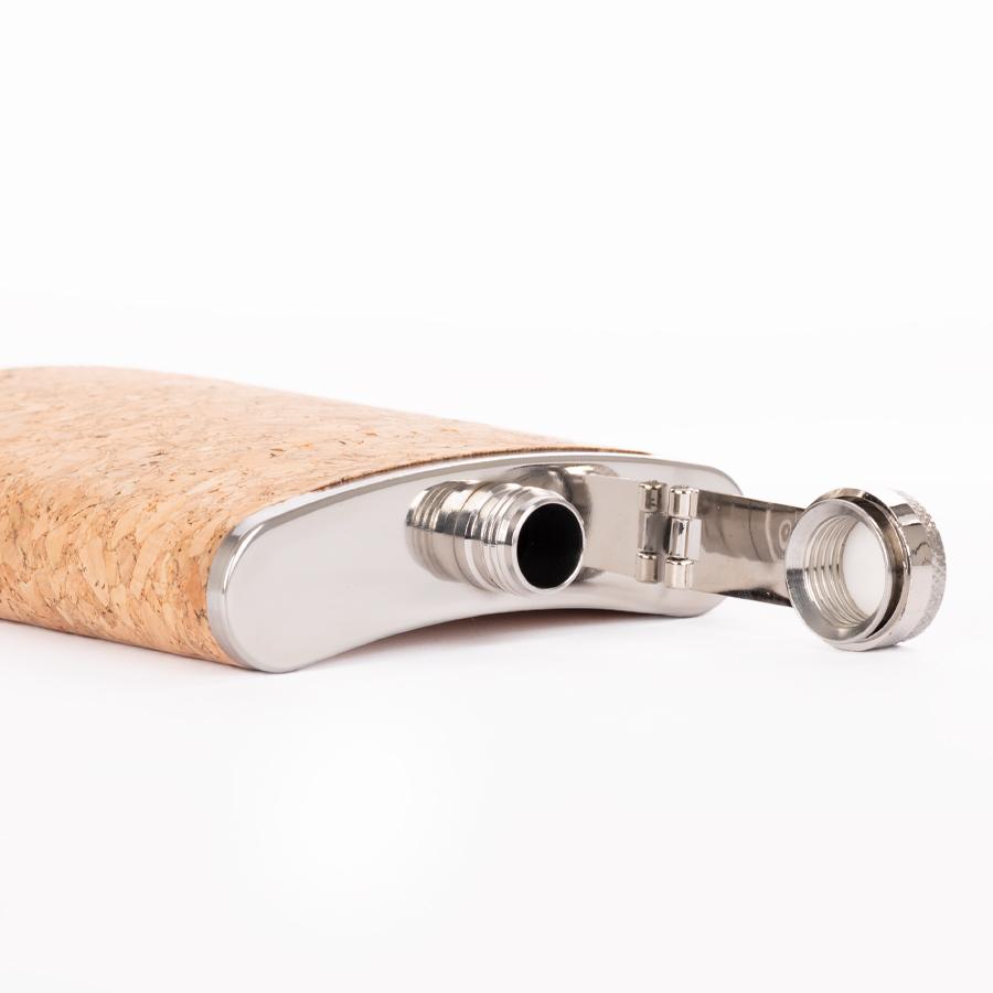 Petaca licorera "Cork" 8 oz - Imagen 5