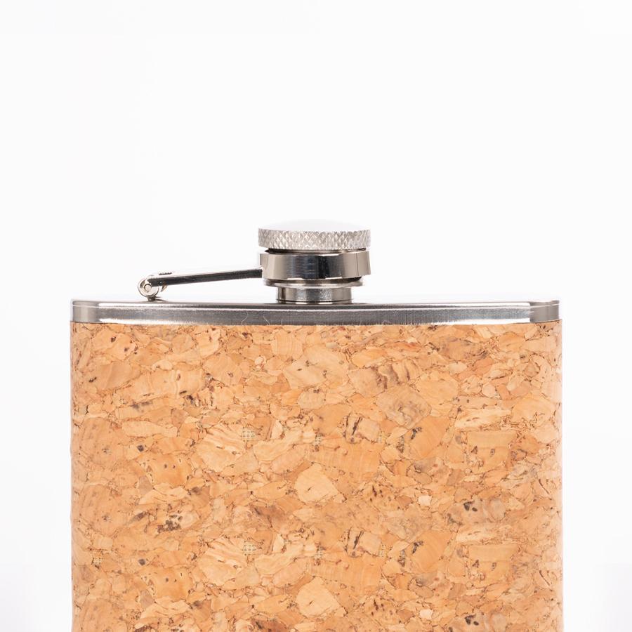 Petaca licorera "Cork" 8 oz - Imagen 6
