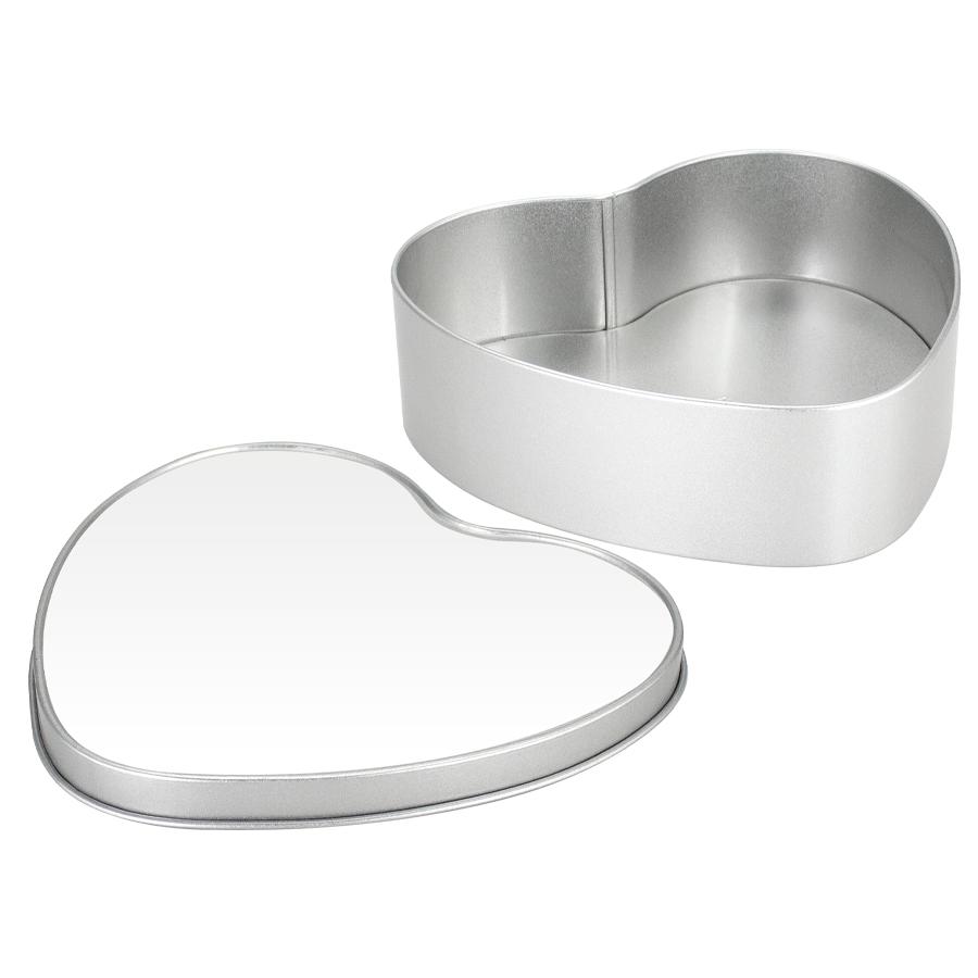 Caja Metálica Corazón Sublimación - Imagen 4