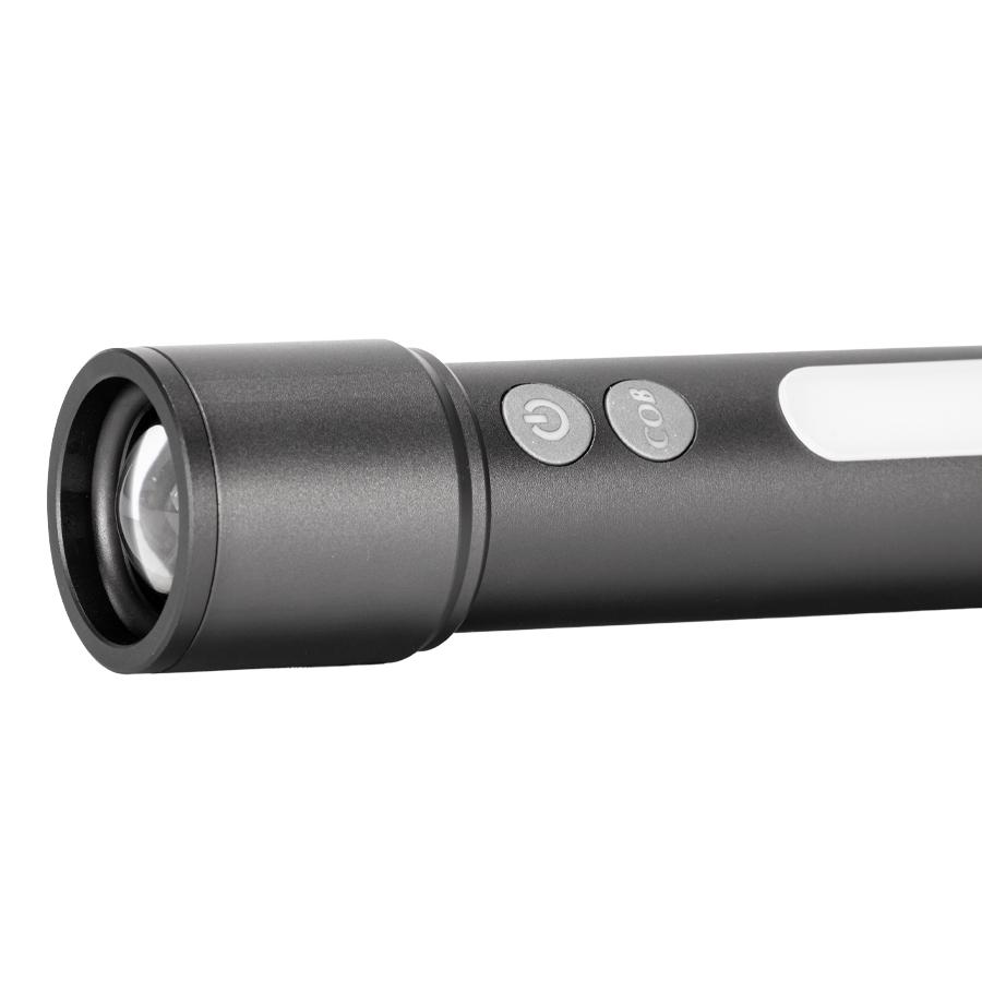 USB Linterna Táctica y lámpara recargable "Hook" 15-en-1 - Imagen 4