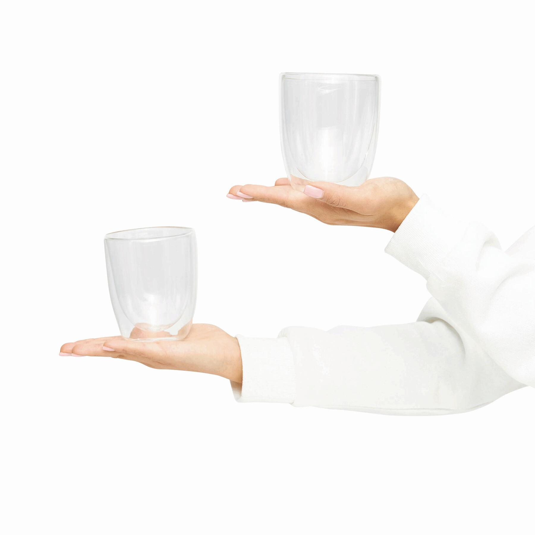 Set de vasos de vidrio "Double" - Imagen 7