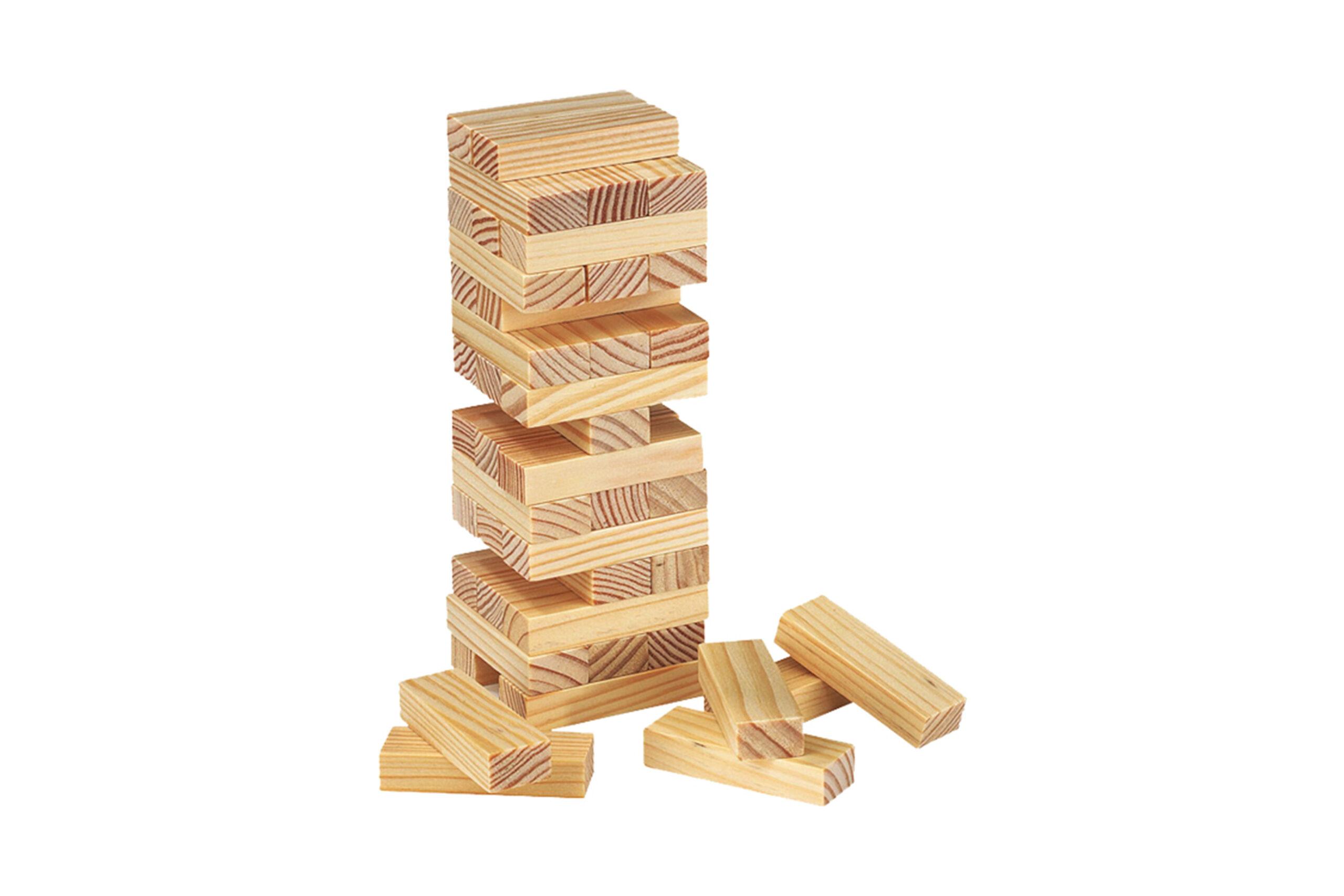 Juego de habilidad "Jenga"