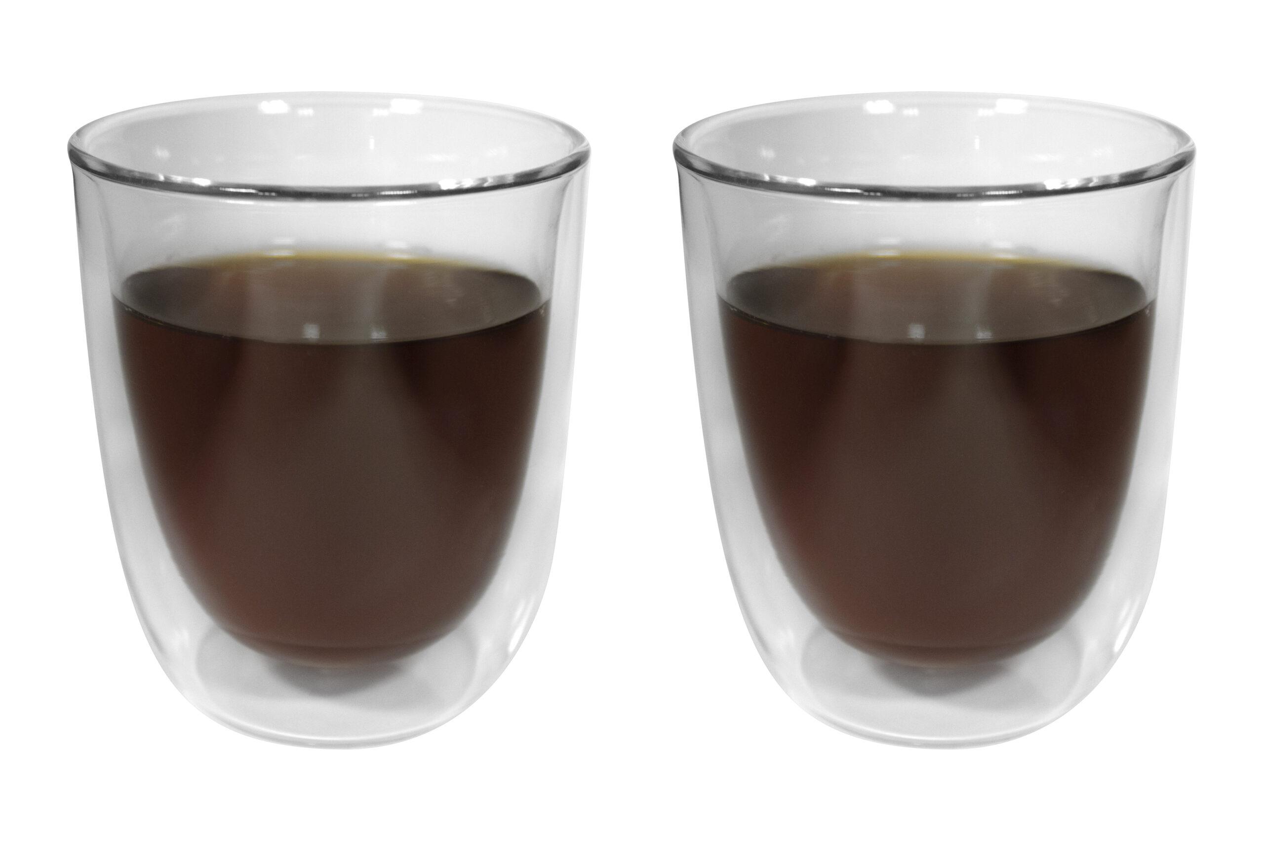 Set de vasos de vidrio "Double"