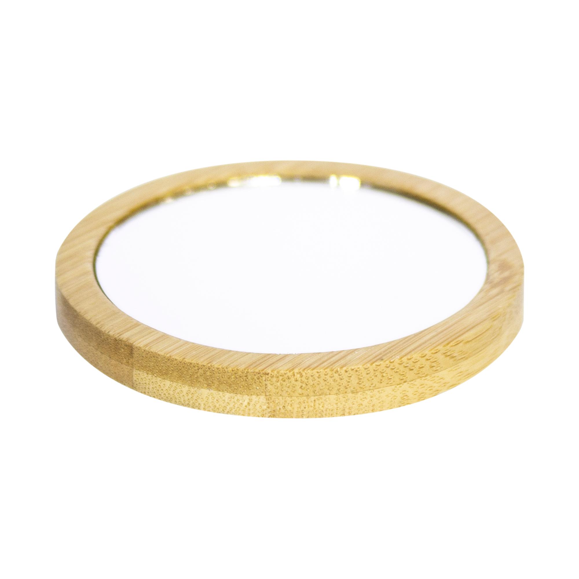 Espejo de bambú circular ¨Bella¨ - Imagen 4