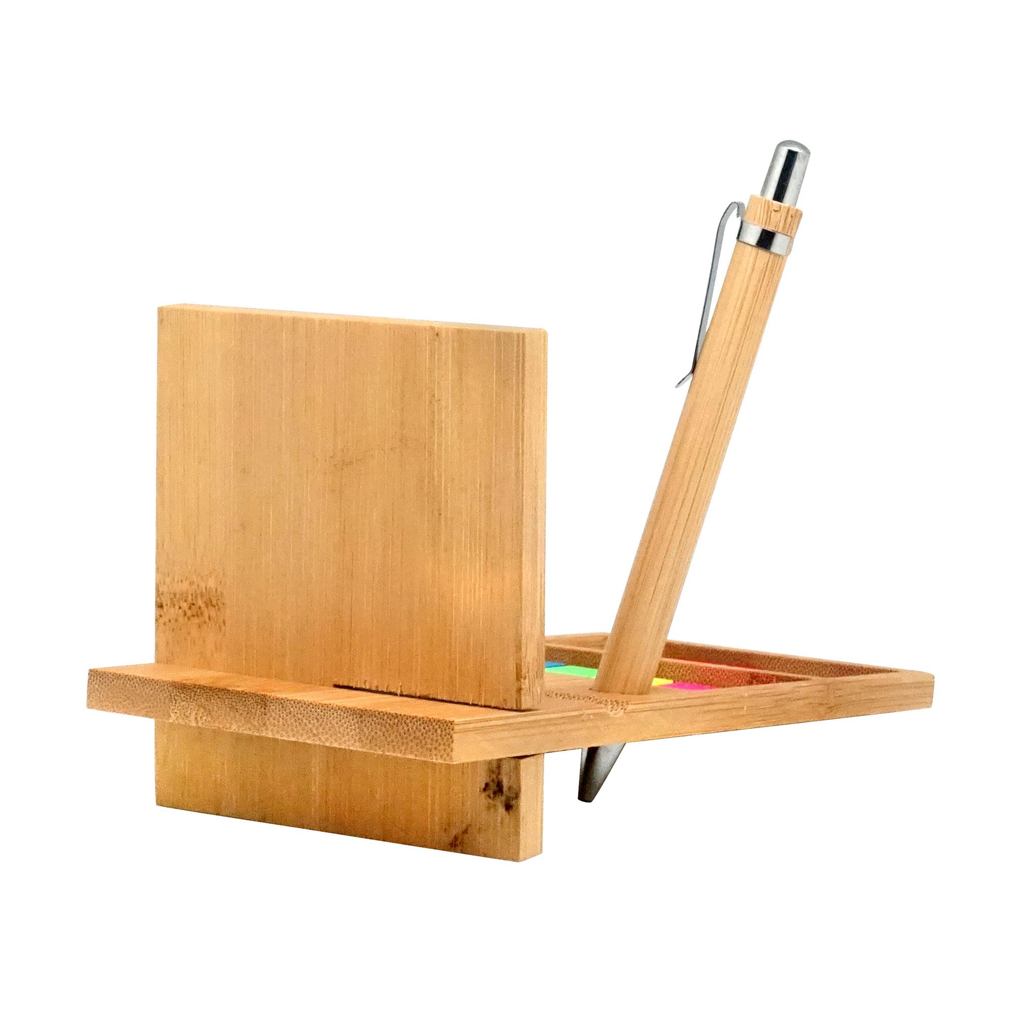 Organizador de escritorio de bambú "Nagano desk" - Imagen 7