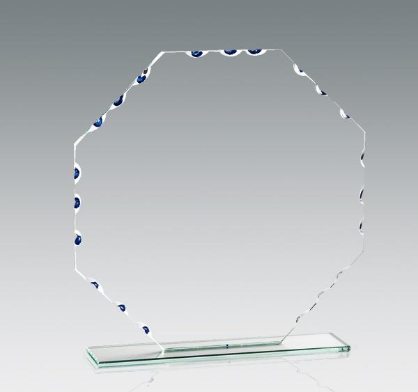 Galvano Cristal Octagonal 165 x 160 mm. - Imagen 2