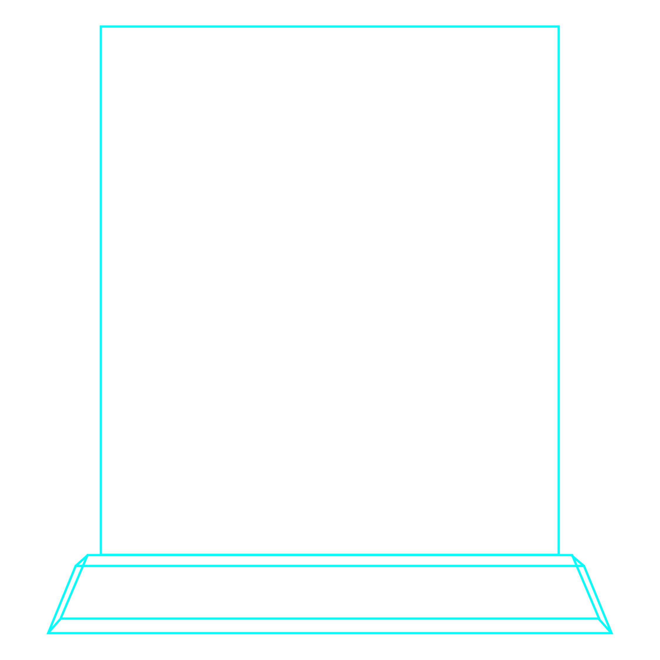 Galvano Cristal Rectangular 160 x 90 mm. - Imagen 5