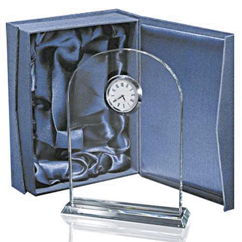 Galvano Cristal Reloj 204 x 140 mm.