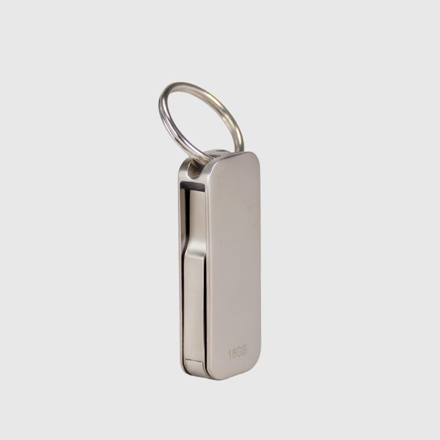 USB 3.0 pendrive "Swivel" de acero inoxidable 16 GB - Imagen 3