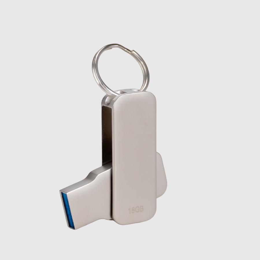 USB 3.0 pendrive "Swivel" de acero inoxidable 16 GB - Imagen 6