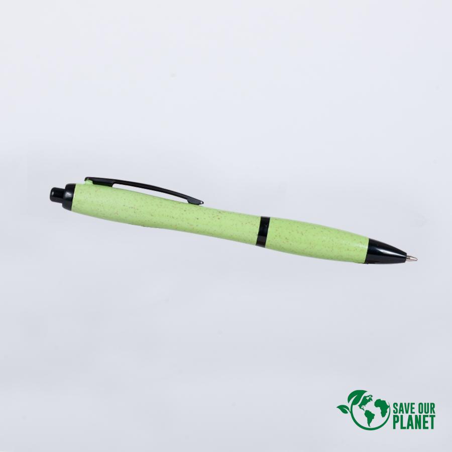 Bolígrafo ecológico de fibra de trigo "Element 2" tinta azul - Imagen 10