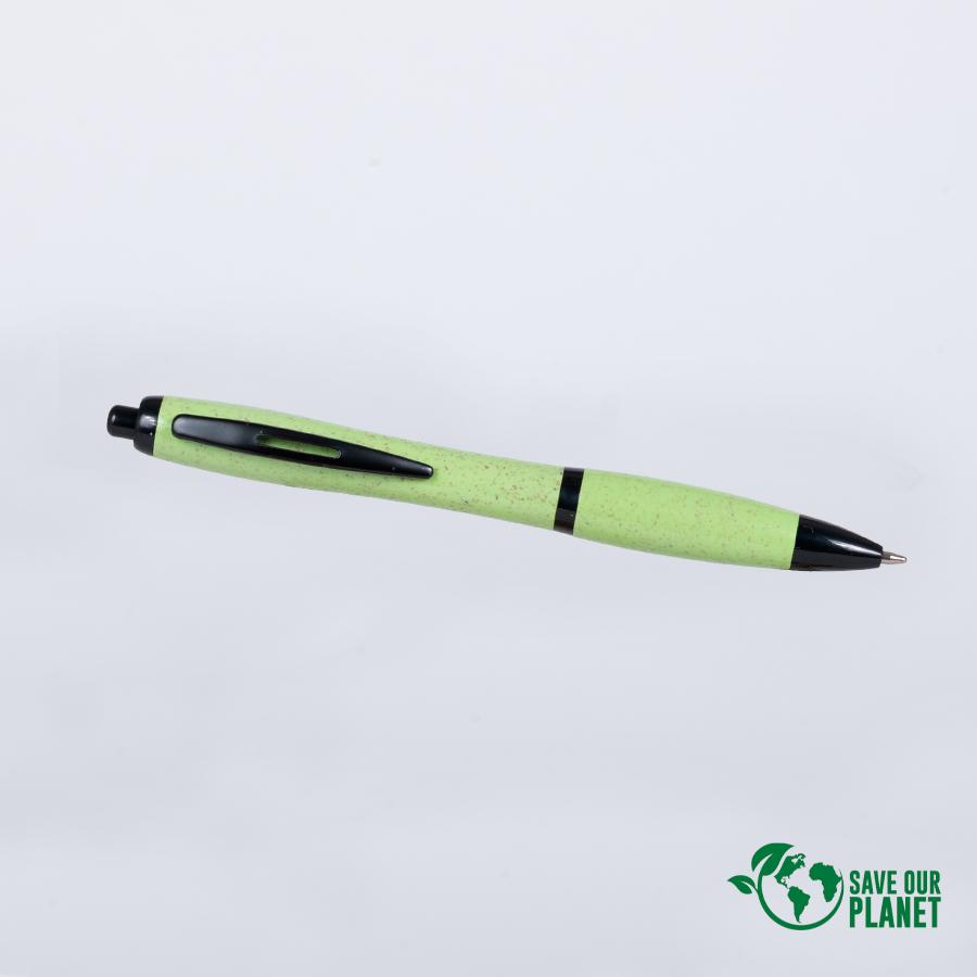 Bolígrafo ecológico de fibra de trigo "Element 2" tinta azul - Imagen 11