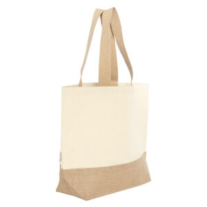 Bolsa de algodón y yute "Yona"