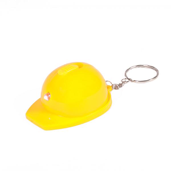 Llavero Casco Minero Multifunción con Linterna LED y Destapador - Imagen 2