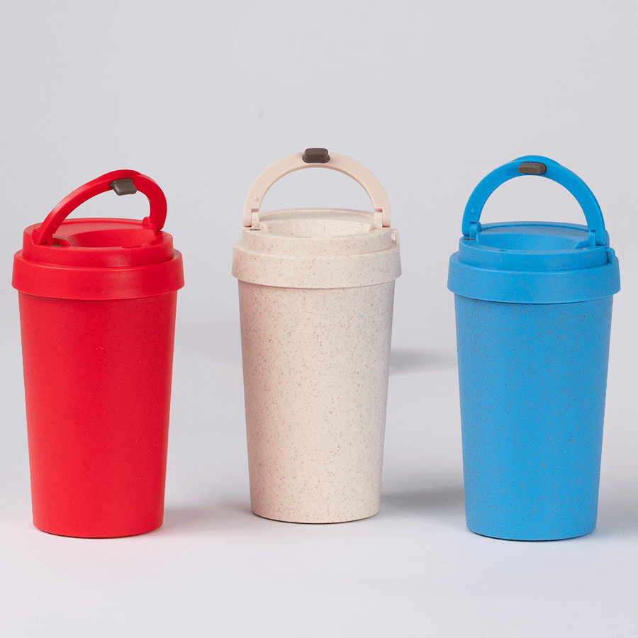Mug Térmico Ecológico "Color Wheat" 360 ml - Imagen 2
