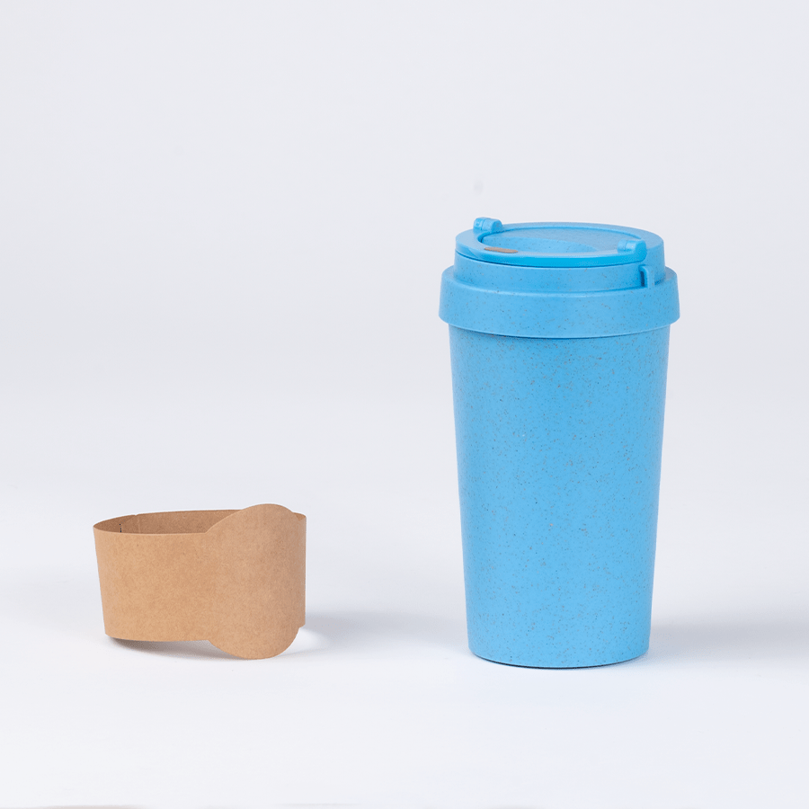Mug Térmico Ecológico "Color Wheat" 360 ml - Imagen 5