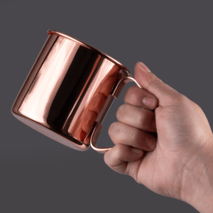 Tazón Metálico Encobrizado "Copper" 500 ml