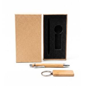 Set de Regalo Ecológico "Elain" de Bambú